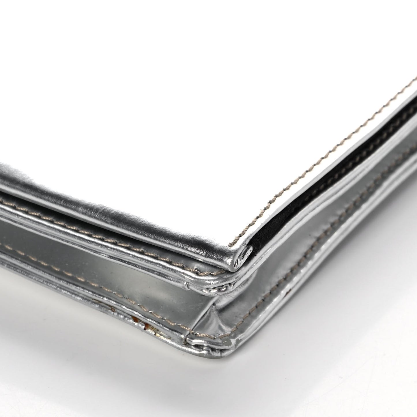 Metallic Pouch Silver