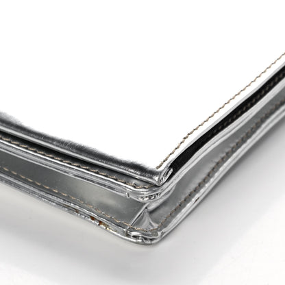 Prada Metallic Pouch Silver 9 of 10