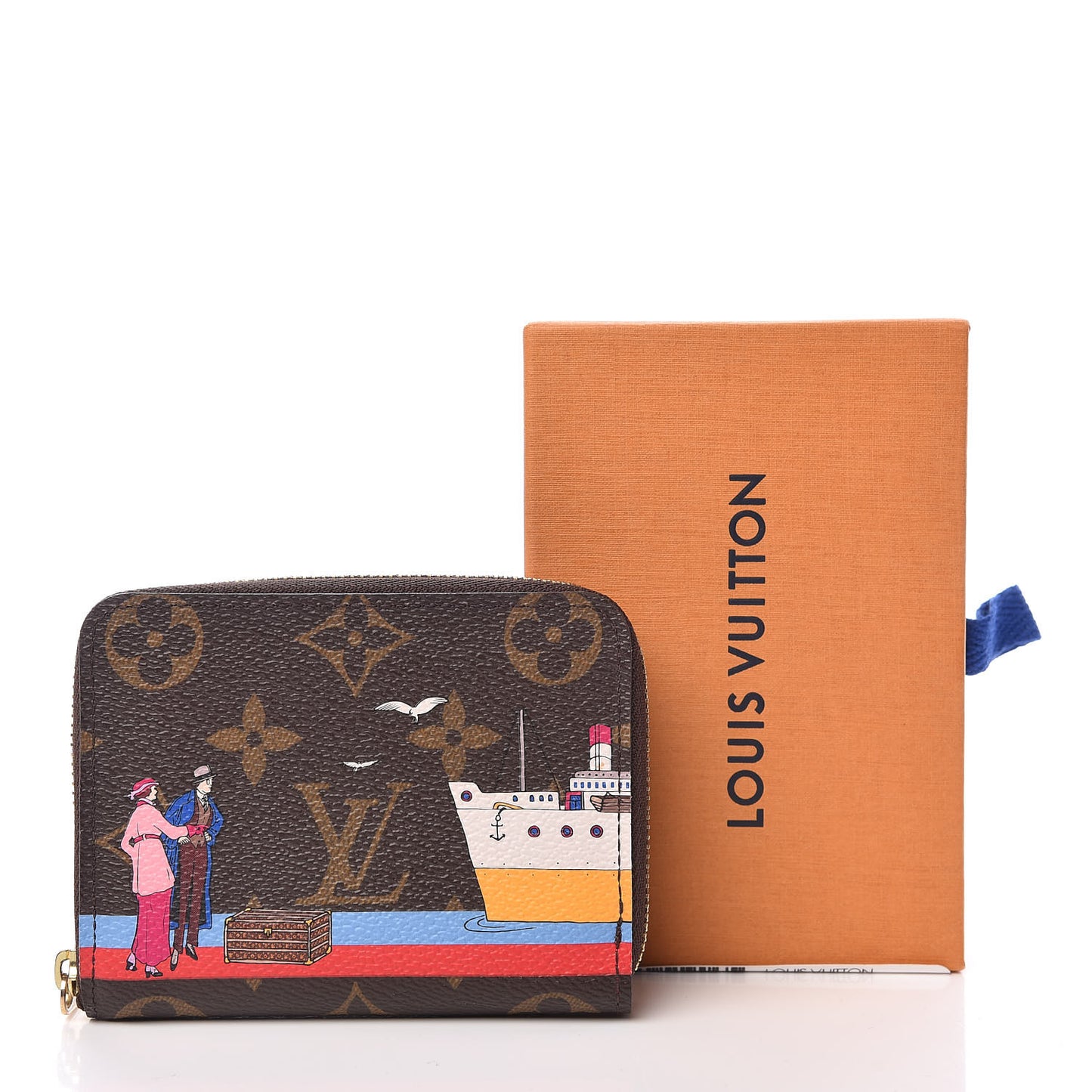 Monogram 2016 Christmas Animation Zippy Coin Purse