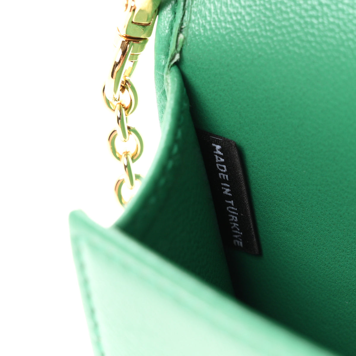 Nappa Matelasse Smartphone Holder With Chain Mango
