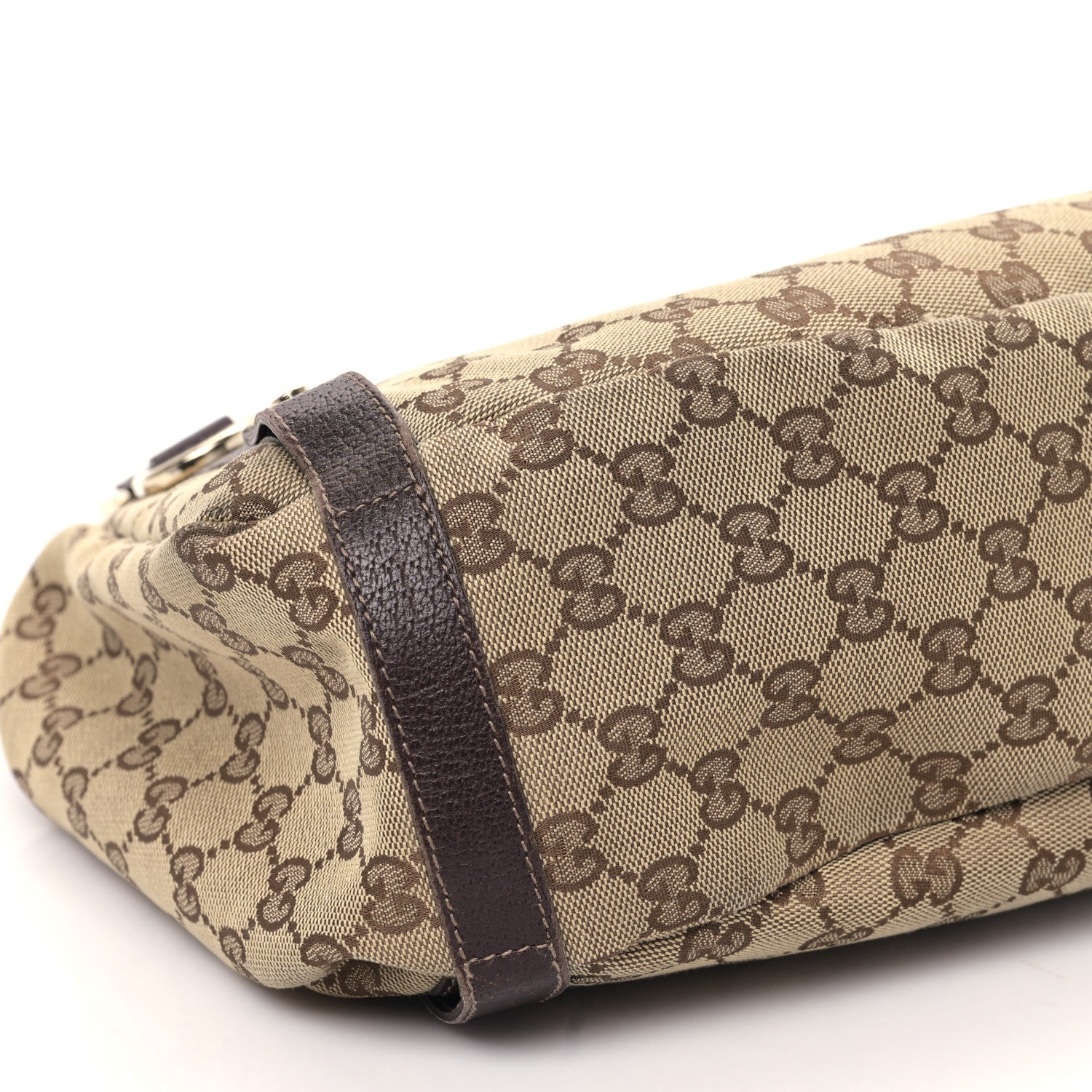 Gucci Monogram Medium Abbey Shoulder Bag Dark Brown 8 of 9