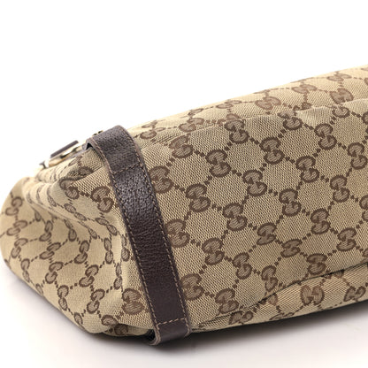 Gucci Monogram Medium Abbey Shoulder Bag Dark Brown 8 of 9