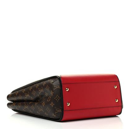 Louis Vuitton Calfskin Monogram Kimono Tote Cherry 4 of 9