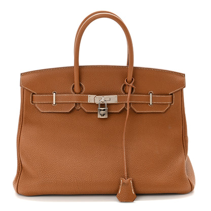 Hermes Togo Birkin 35 Gold 1 of 17
