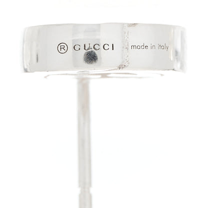Gucci Sterling Silver Interlocking GG Stud Earrings 5 of 6