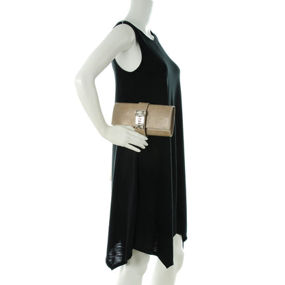 Hermes Lizard Niloticus Medor Clutch 23 2 of 12