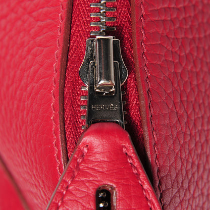 Hermes Taurillon Clemence Bolide 31 Rouge Garance 8 of 16
