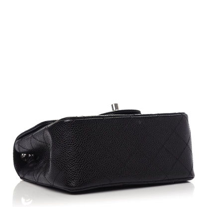 Chanel Caviar Quilted Mini Square Flap Black 4 of 9