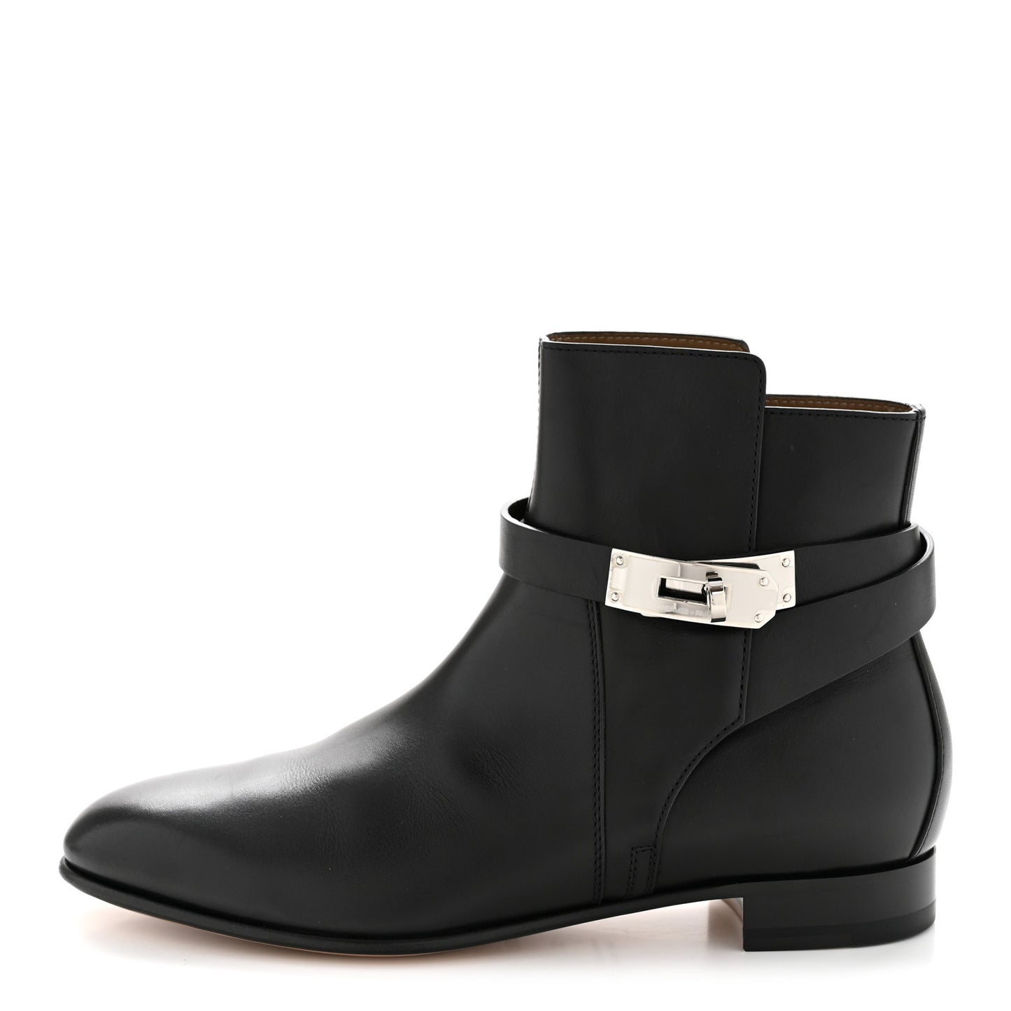 Calfskin Neo Low Boots 37 Black