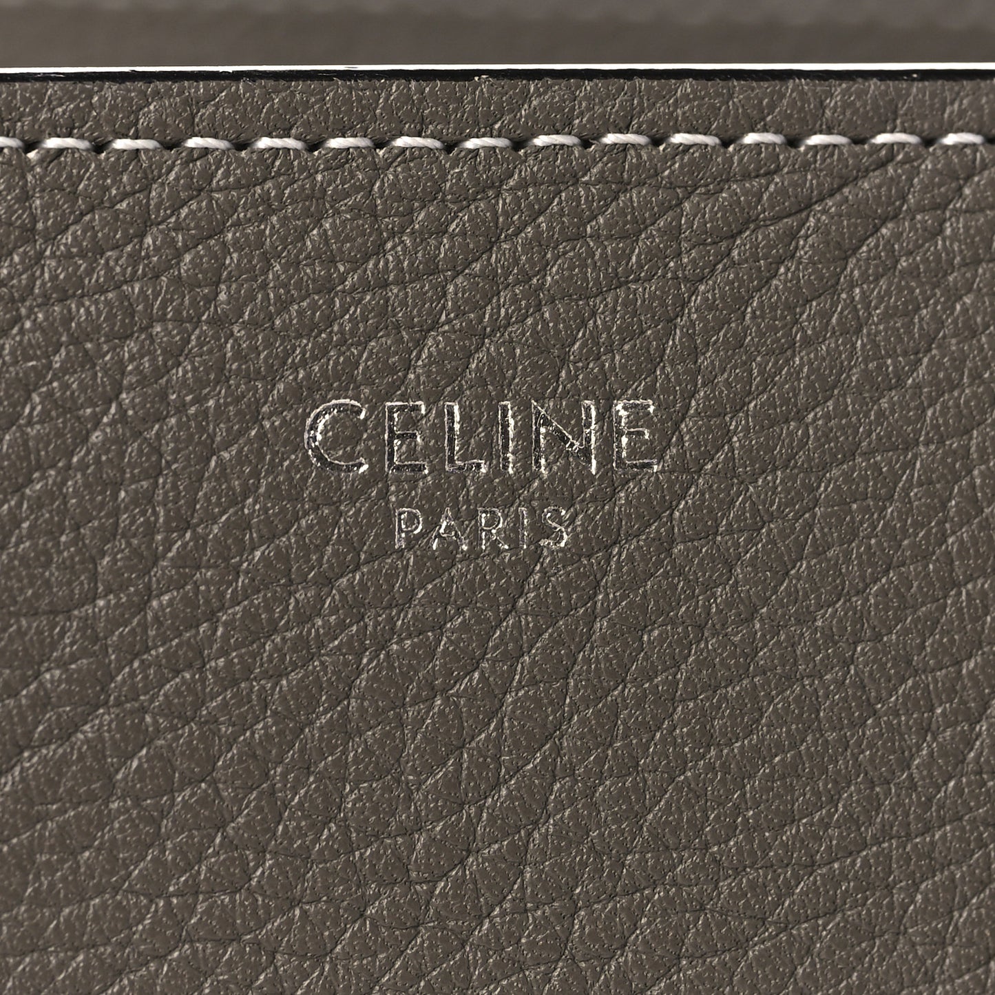Drummed Calfskin Micro Luggage Souris