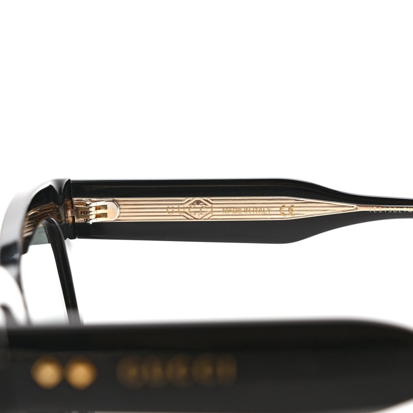 Acetate Square Frame Sunglasses GG1082S Black