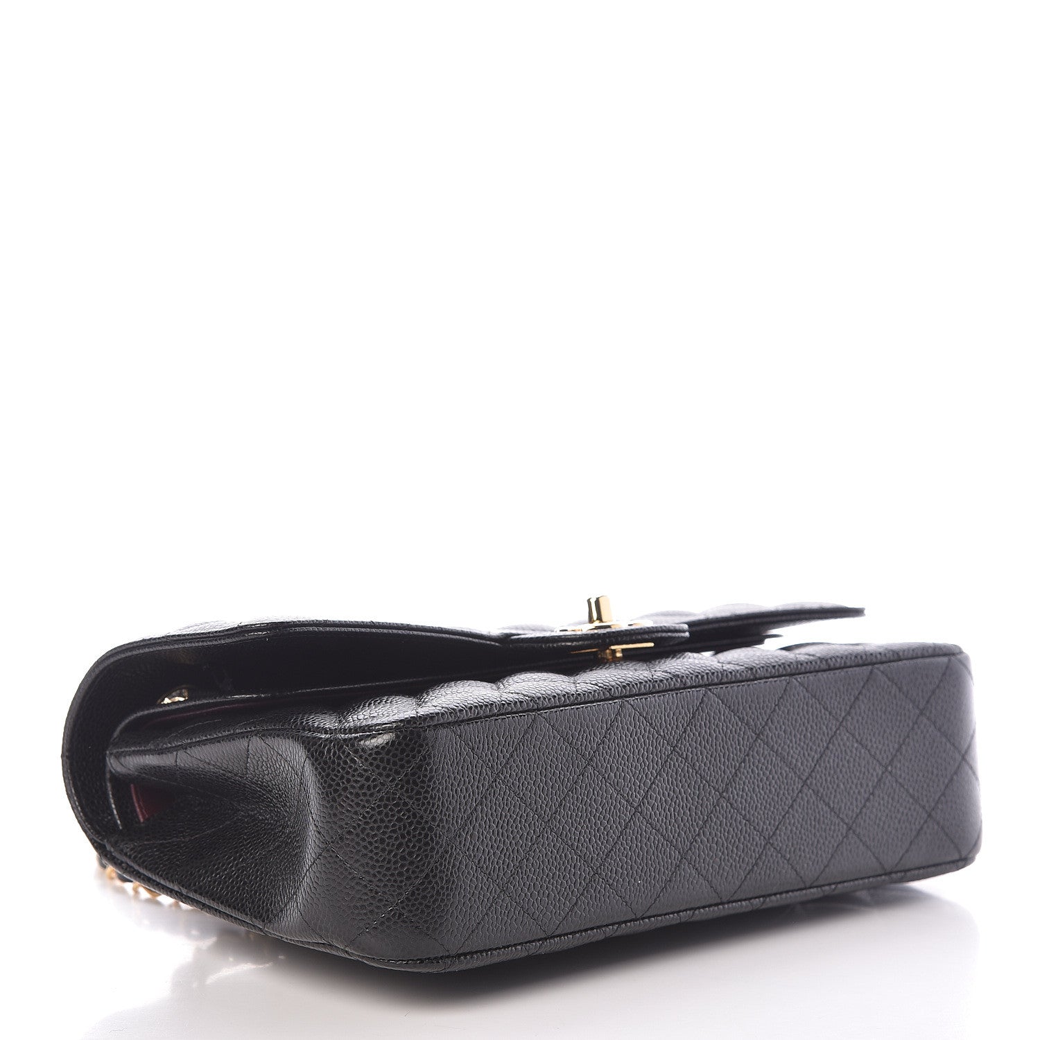 Chanel Caviar Quilted Medium Double Flap Black 5 of 12