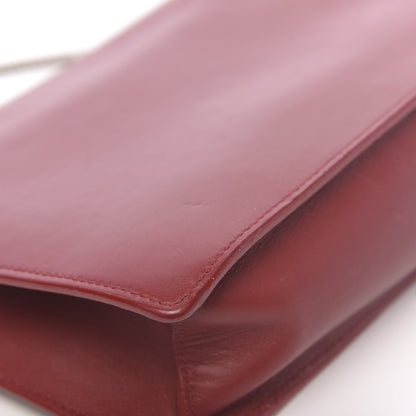 Saint Laurent Calfskin Medium Classic Betty Red 11 of 18