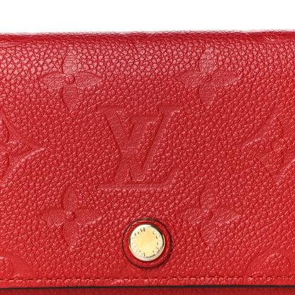 Louis Vuitton Empreinte Business Card Holder Cherry 8 of 11