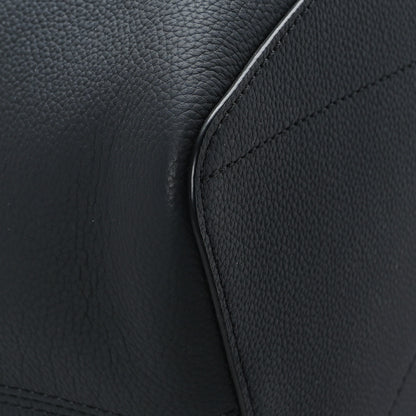 Louis Vuitton Calfskin Aerogram Lockit Tote Black 9 of 10