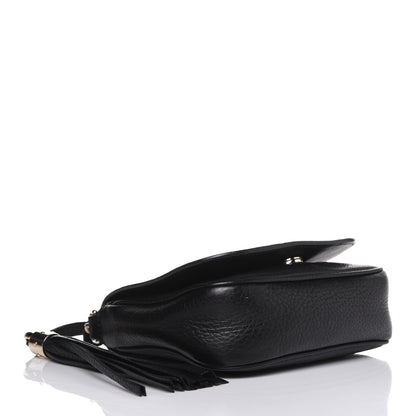 Gucci Pebbled Calfskin Small Soho Flap Crossbody Black 4 of 15