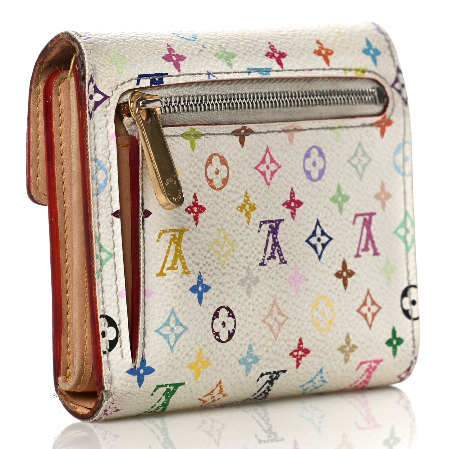 Monogram Multicolor Koala Wallet White