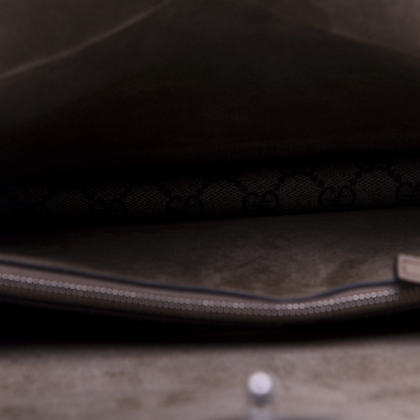 GG Supreme Monogram Small Dionysus Shoulder Bag Taupe