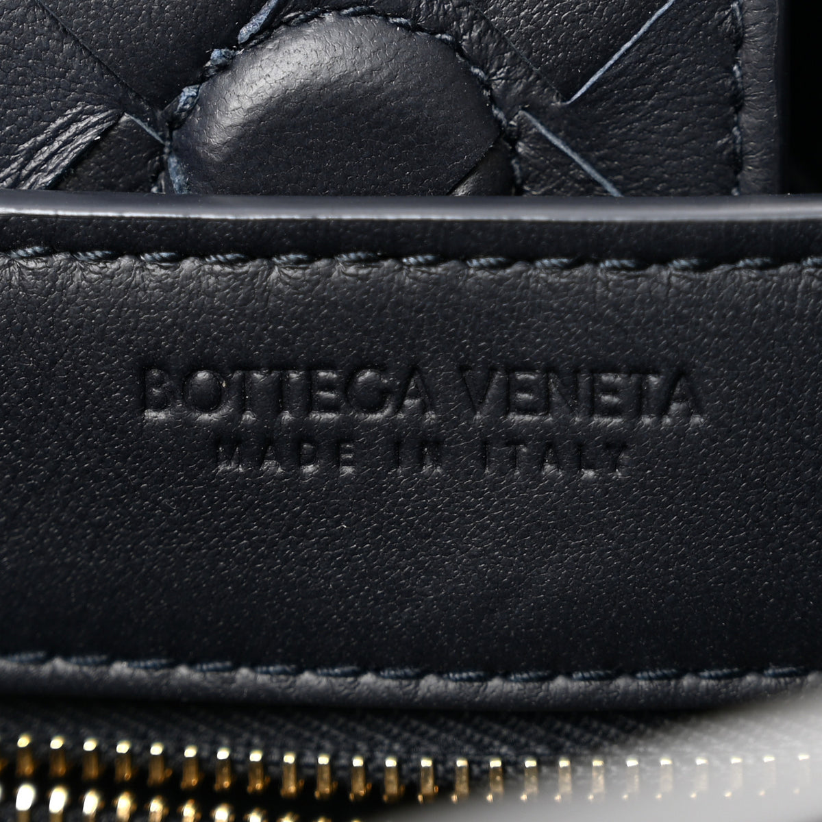 Nappa Intrecciato Small Andiamo Shoulder Bag Duke