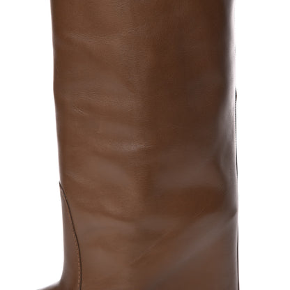 Givenchy Calfskin Shark Look Over The Knee Boots 37 Kaky 9 of 18