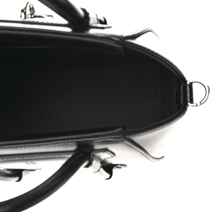 Givenchy Box Calfskin Mini Lock Antigona Shoulder Bag Black 5 of 8