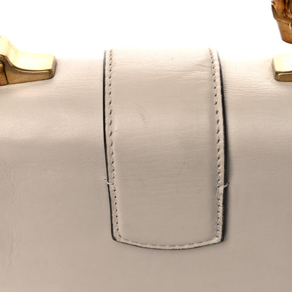 Gucci Calfskin Bamboo Web Mini Dionysus Top Handle Bag White Blue Hibiscus Red 15 of 29
