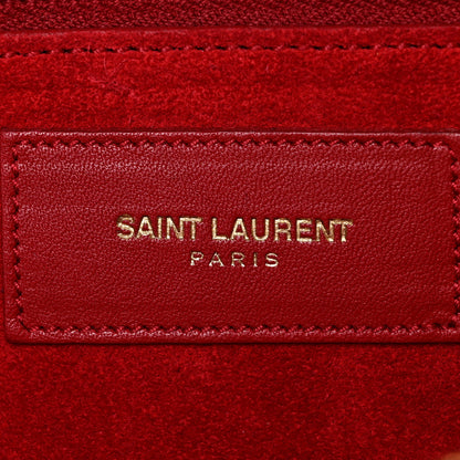 Saint Laurent Calfskin Small Sac De Jour Lipstick Red 9 of 25