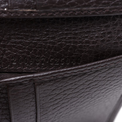 Gucci Monogram Bi-Fold Wallet Dark Brown 7 of 8