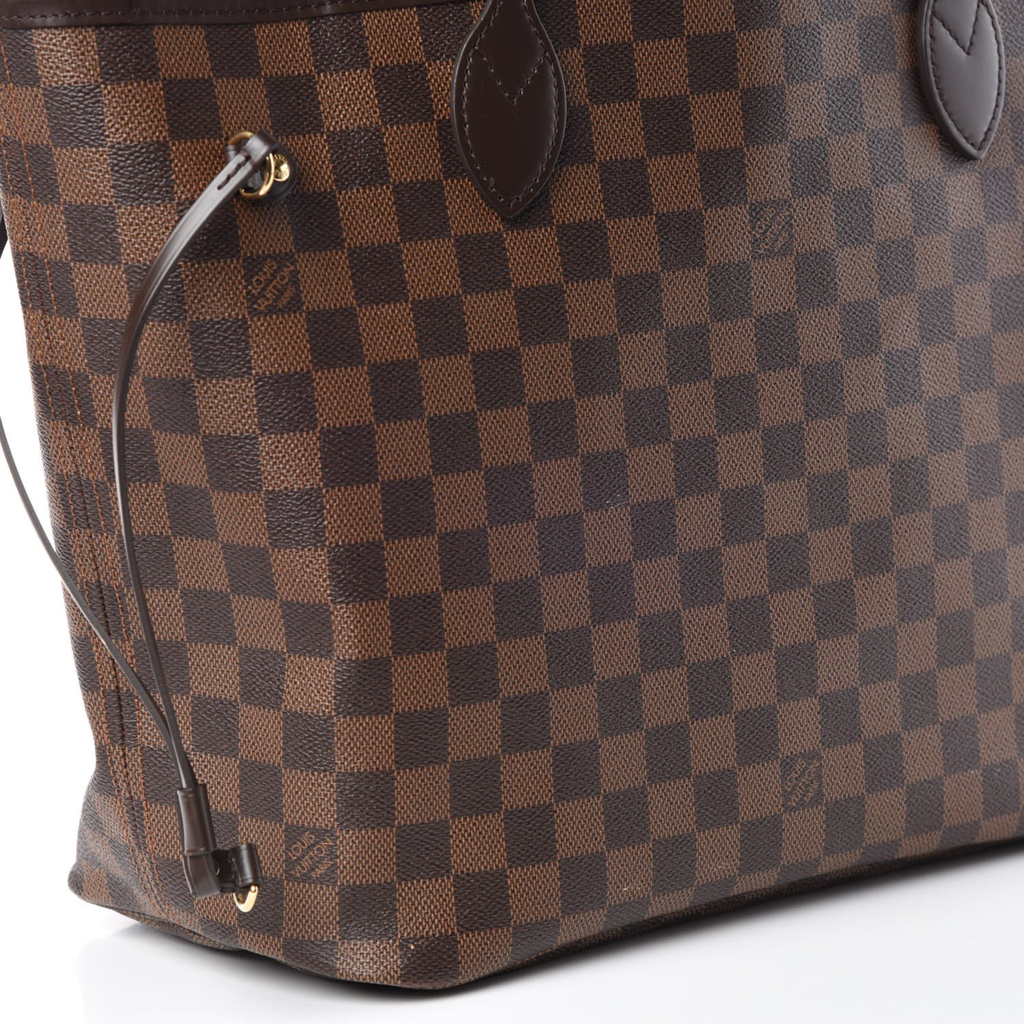 Damier Ebene Neo Neverfull MM Rose Ballerine