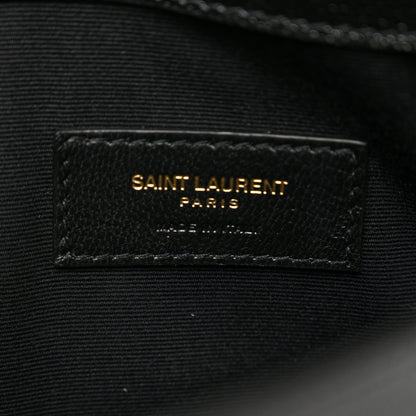 Saint Laurent Grain De Poudre Uptown Pouch Black 6 of 7