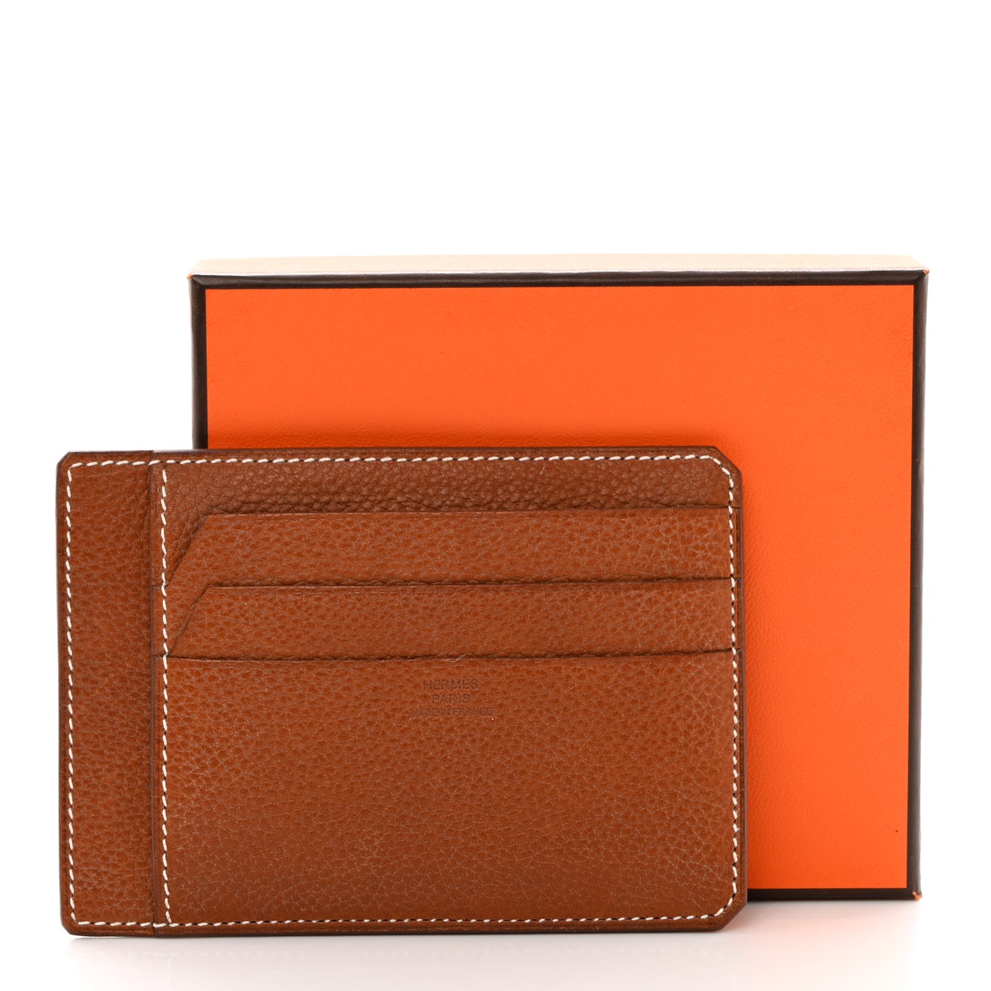 Barenia Faubourg City 3CC Card Holder Fauve