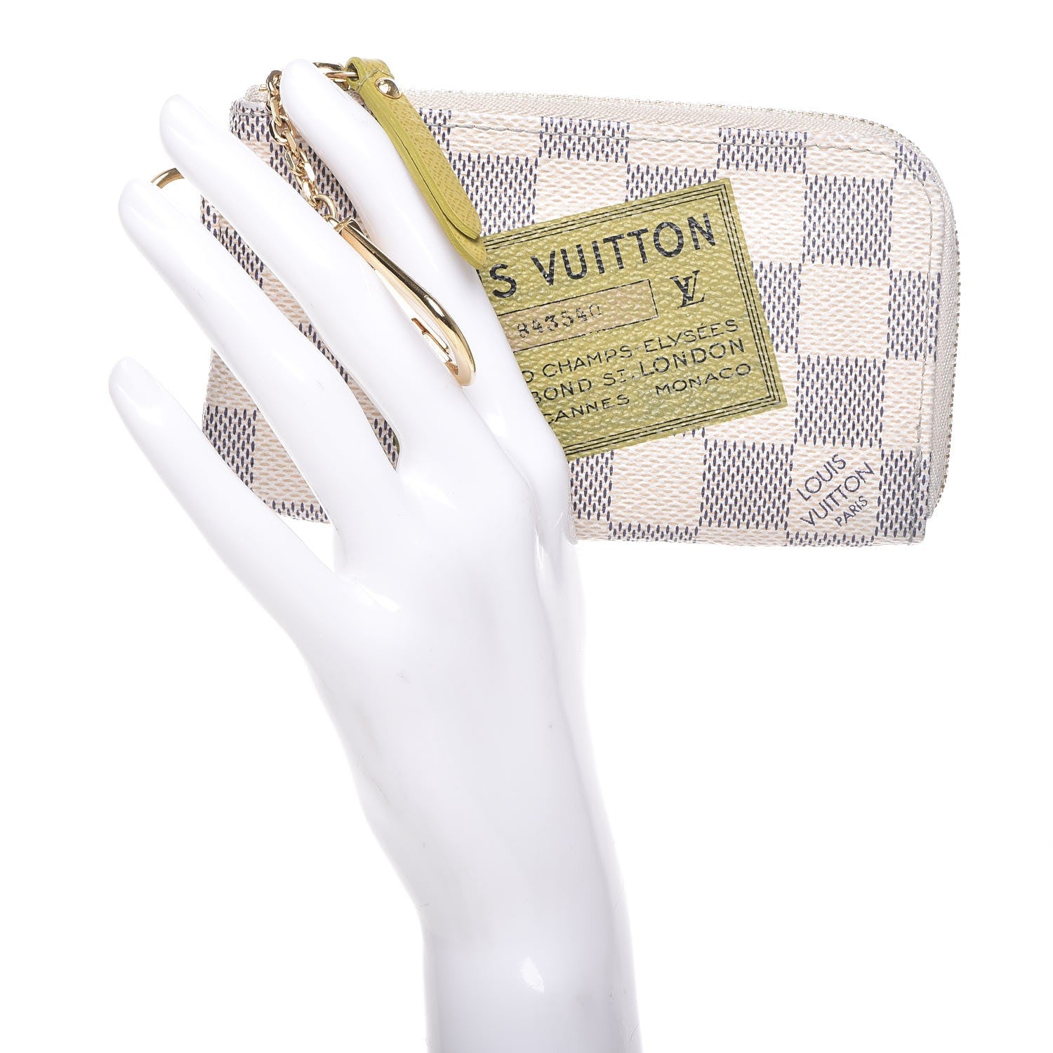 Louis Vuitton Damier Azur Complice Trunks and Bags Key Pouch 2 of 6