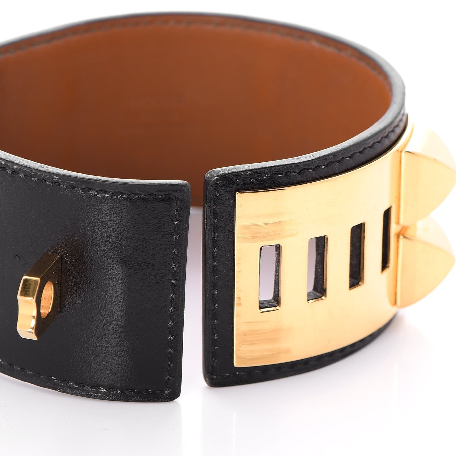 Hermes Box Collier de Chien CDC Bracelet L Black 6 of 6