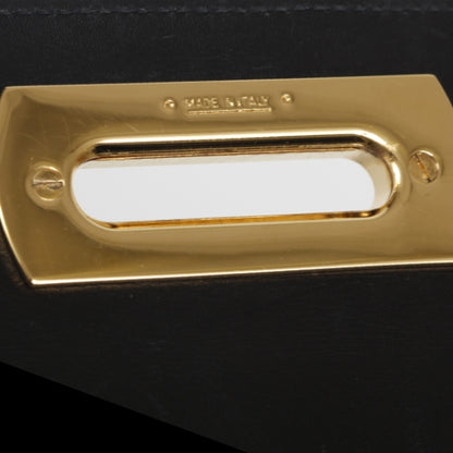 FASHIONPHILE SALVATOREFERRAGAMOLeatherKatiaBagBlack 8 of 11