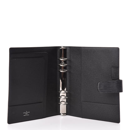 Louis Vuitton Epi Large Ring Agenda Black 5 of 10