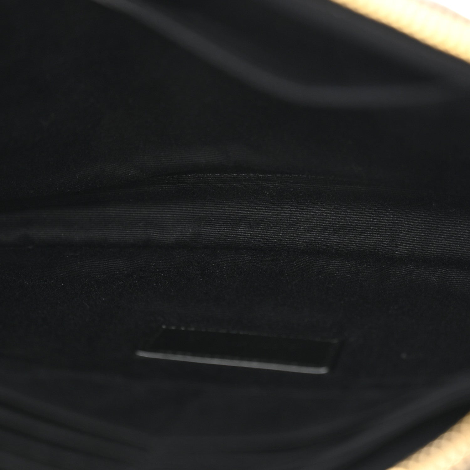 Saint Laurent Calfskin Matelasse Monogram Cassandre Tablet Pouch Black 5 of 9