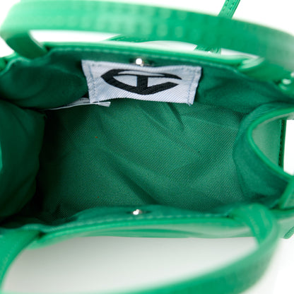 Telfar Vegan Leather Small Shopping Bag Greenscreen 5 of 10