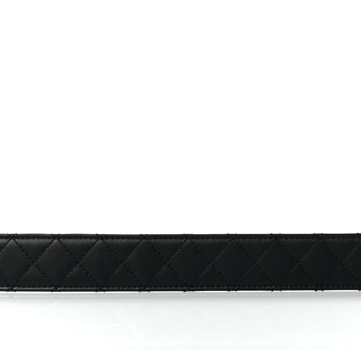 Chanel Lambskin Quilted CC Chain Belt 75 30 Black 7 of 9