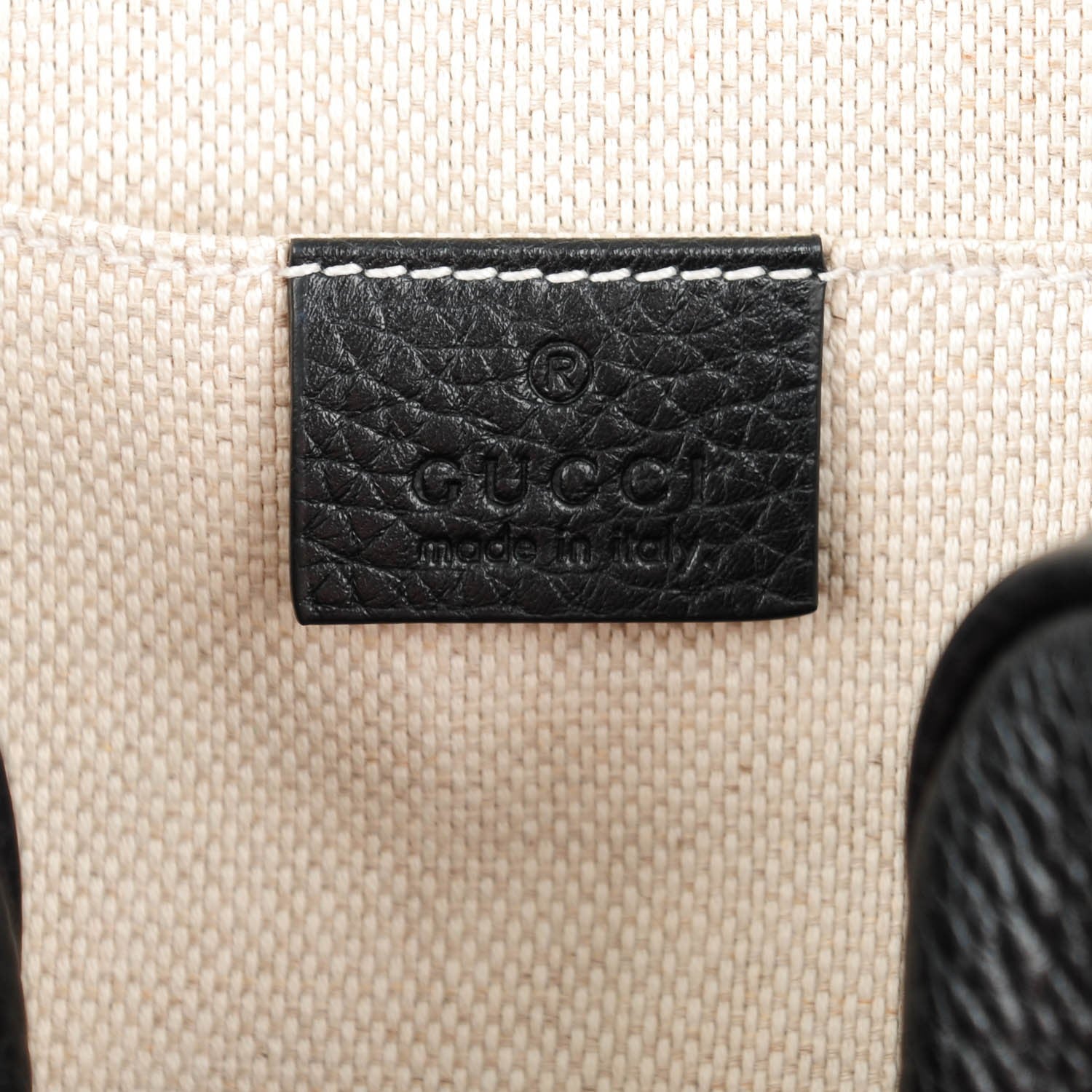 Gucci Pebbled Calfskin Small Soho Disco Bag Black 6 of 7