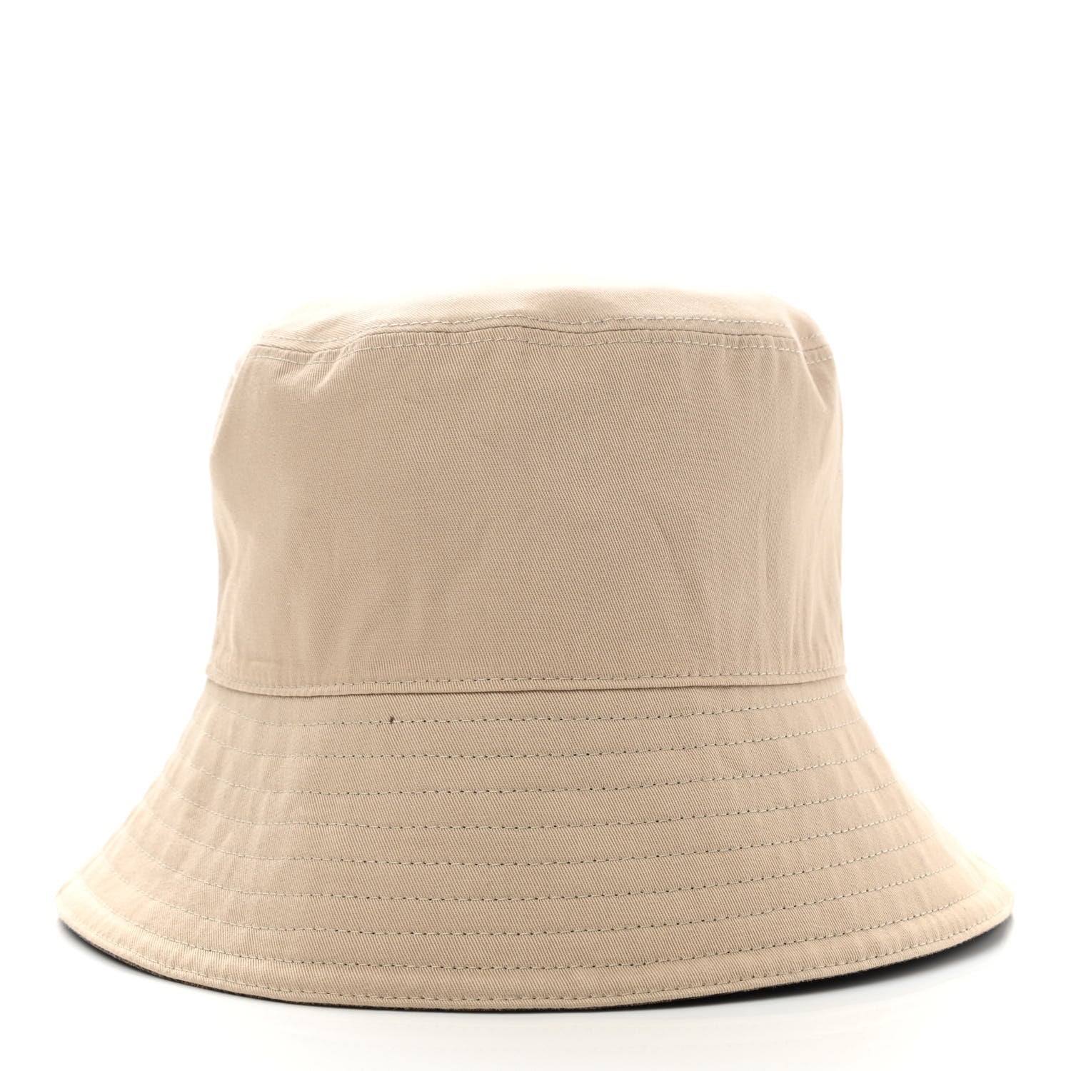 Fendi Technical Fabric FF Reversible Bucket Hat S Tobacco Beige 11 of 15