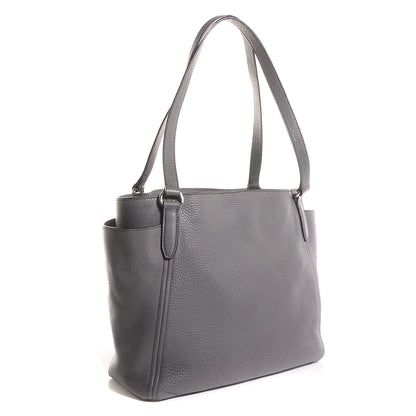 Prada Vitello Daino Side Pocket Tote Marmo 3 of 11