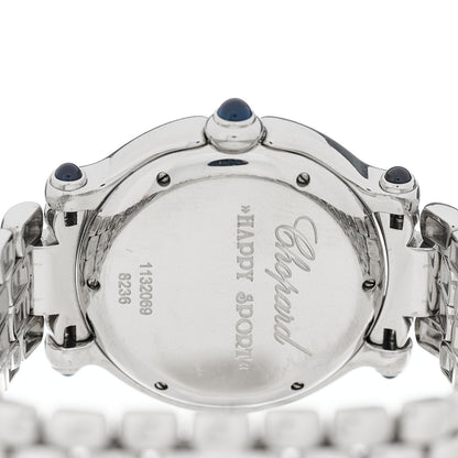 Chopard Stainless Steel 7 Diamond 32mm Happy Sport Quartz Watch 4 of 5