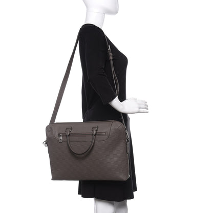 Louis Vuitton Damier Infini Porte-Documents Jour NM Granit 2 of 10