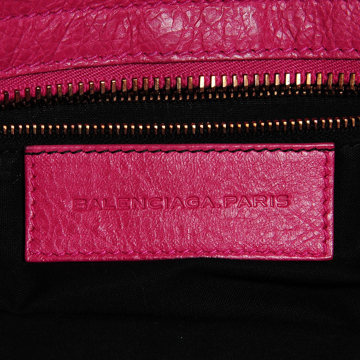 Balenciaga Agneau Giant 21 Rose Gold Hardware Part Time Cyclamen Fucsia 11 of 14