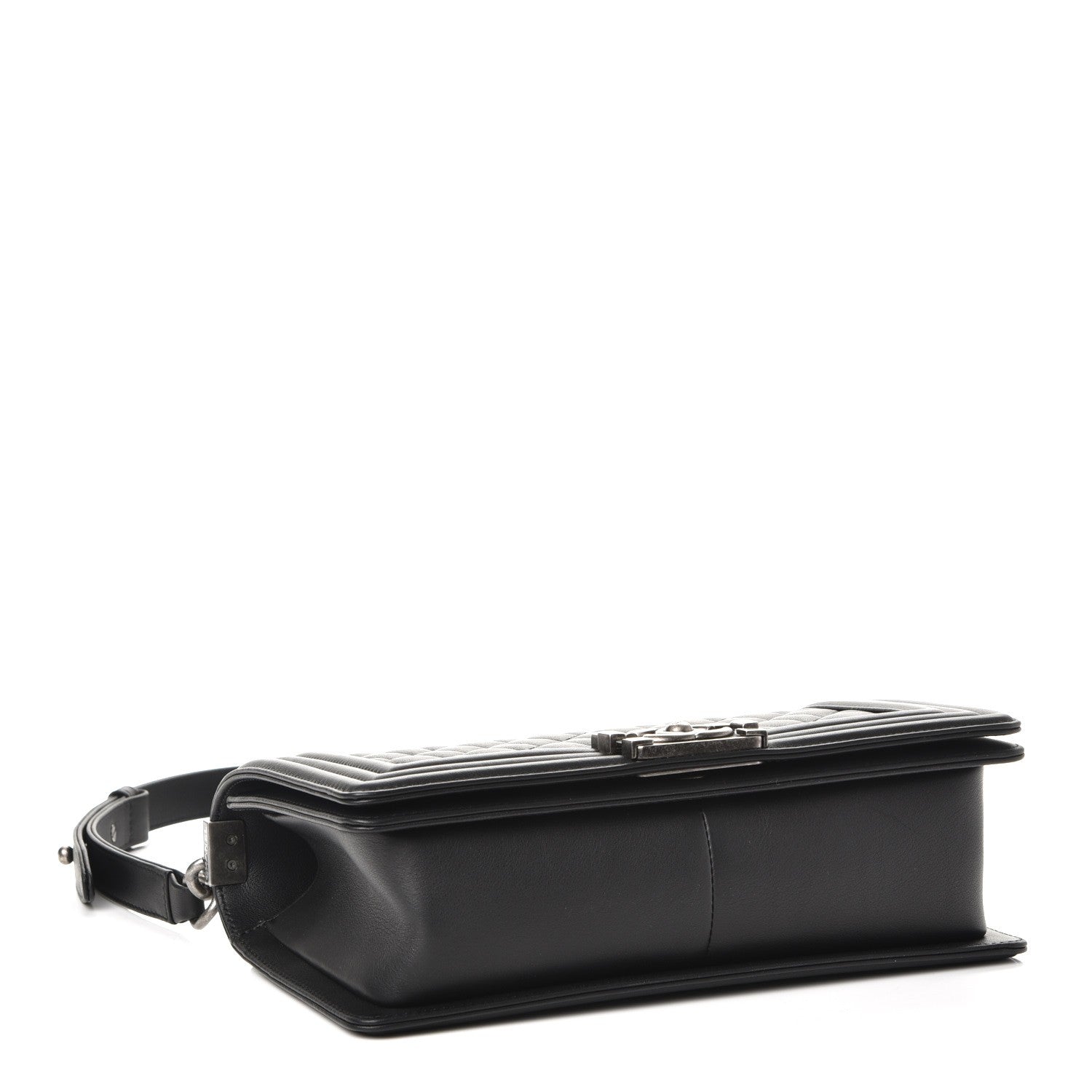 Chanel Calfskin Quilted Medium Boy Flap Black 5 of 9