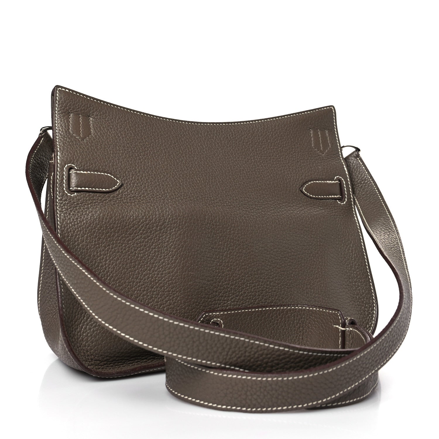 Hermes Taurillon Clemence Jypsiere 28 Etoupe 3 of 9