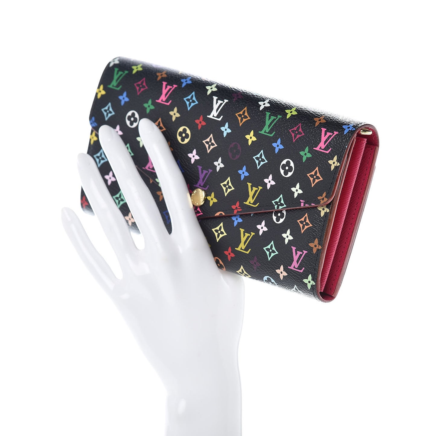 Monogram Multicolor Sarah Wallet NM Black Grenade