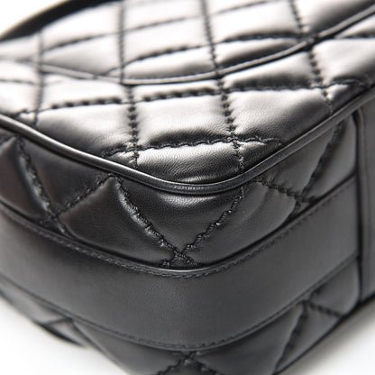 Chanel Lambskin Quilted Jumbo Easy Carry Flap Black 12 of 16
