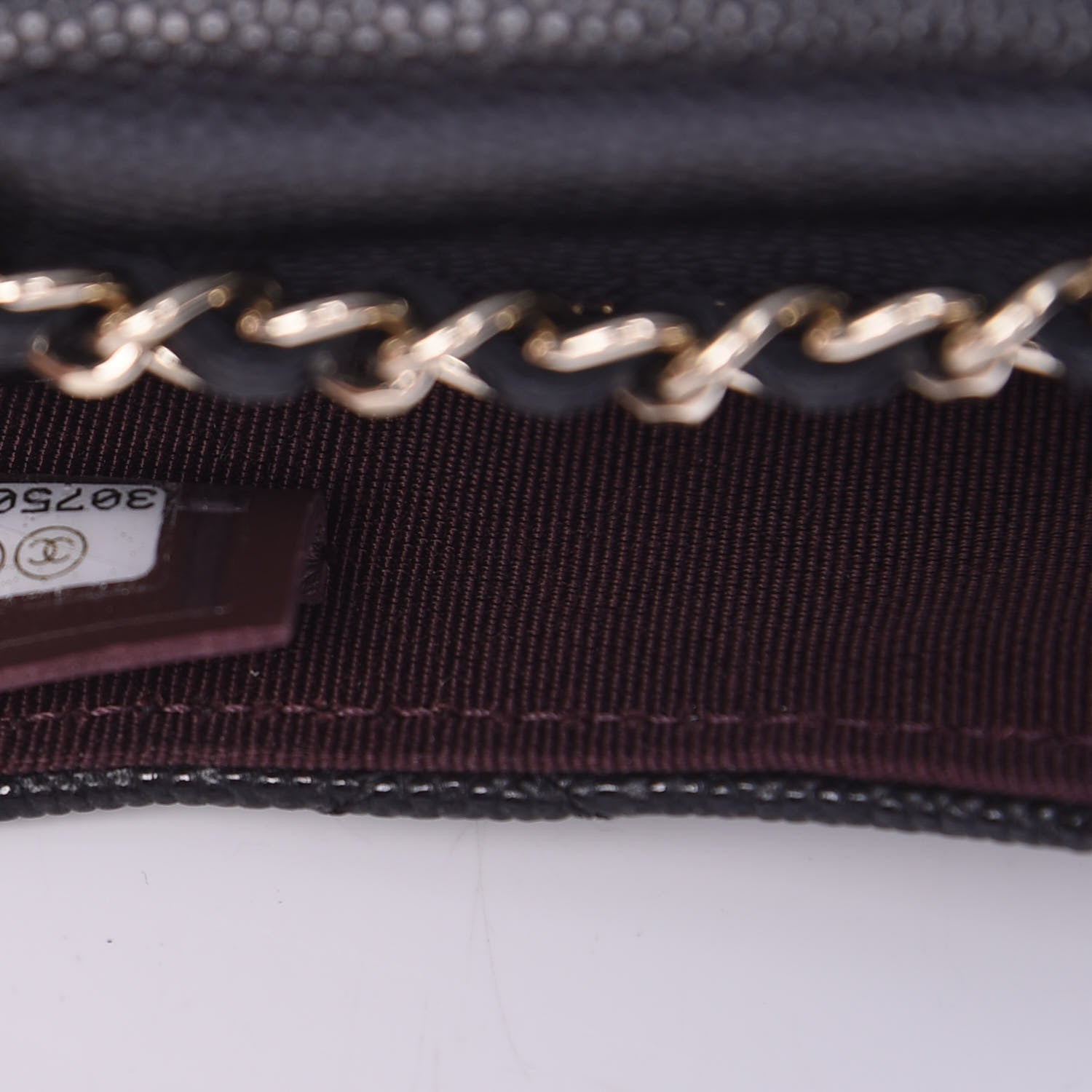 Chanel Caviar Quilted Mini Chain Belt Bag Black 8 of 8