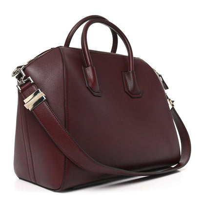 Givenchy Sugar Goatskin Medium Antigona Oxblood 3 of 10